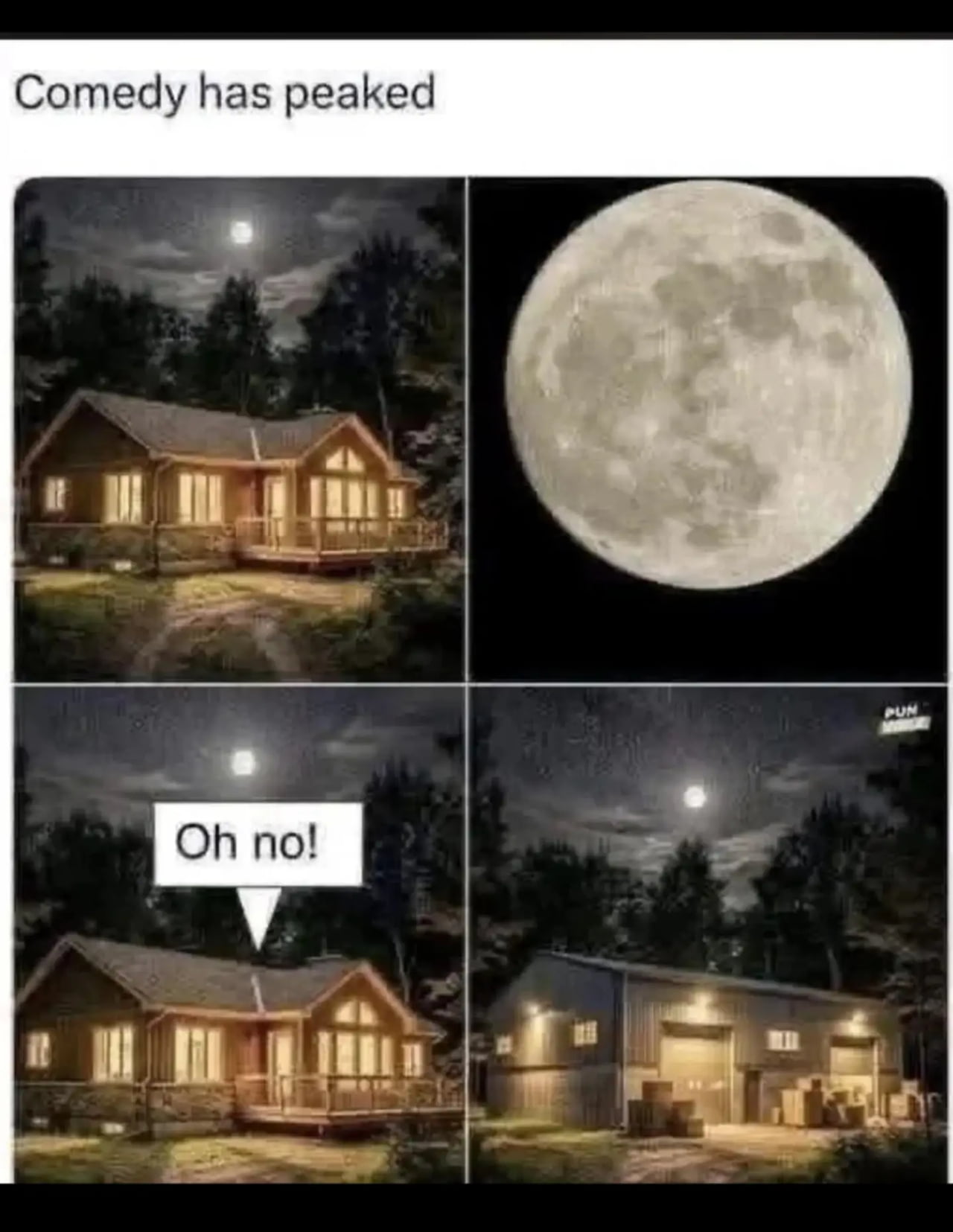 A Visual Pun Explaining How a House Becomes a Warehouse - Funny on Aviaclip