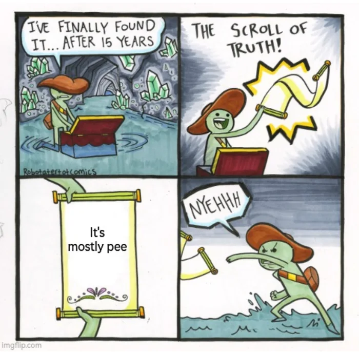 The Scroll of Truth Reveals an Uncomfortable Fact