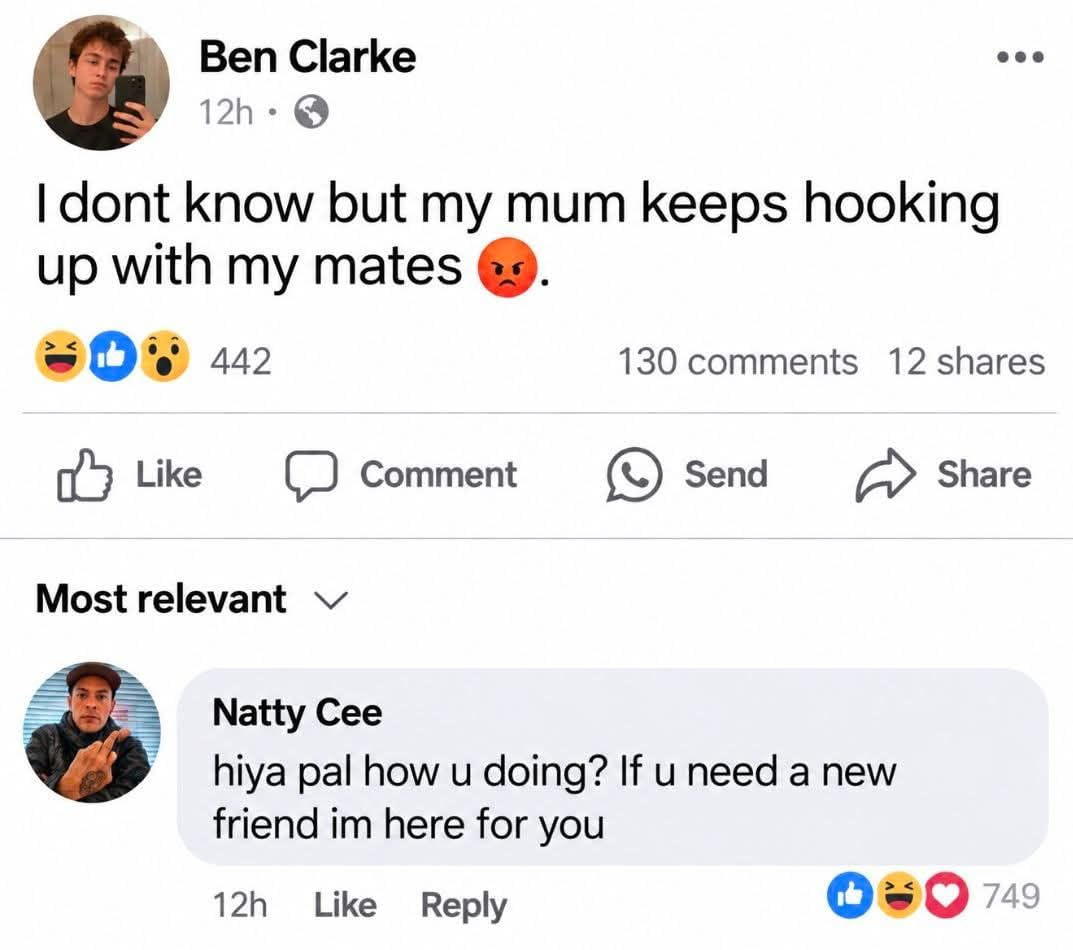 Social Media User Shares Frustrating Experience With His Mother and Friends - Memes on Aviaclip