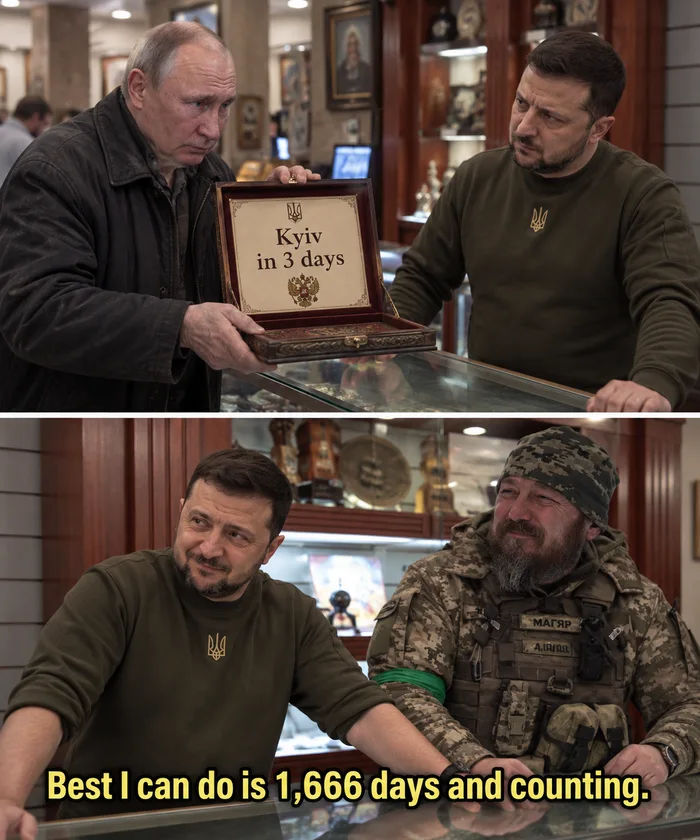 A Satirical Take on the Duration of the Conflict in Ukraine