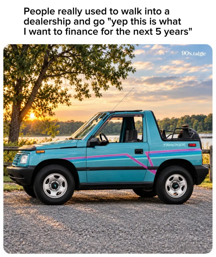 A Look Back at the Distinctive Aesthetic of the 90s Chevrolet Tracker - Interesting on Aviaclip