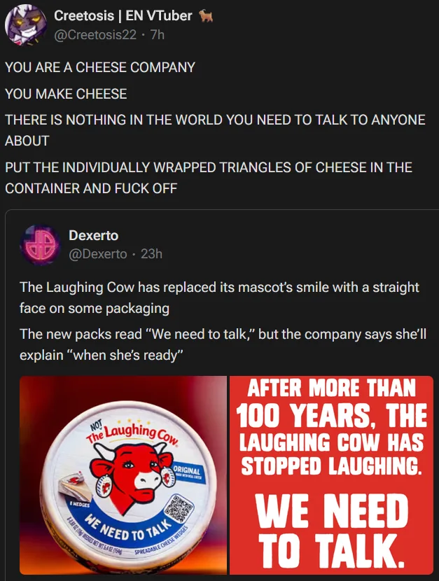 The Laughing Cow Rebrands with a Serious New Look