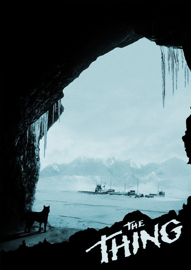 A Stylized Look at the Iconic Horror Sci-Fi Film The Thing - Interesting on Aviaclip