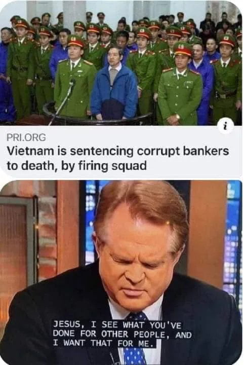 A Viral Meme Comparing Banking Corruption Penalties - Memes on Aviaclip