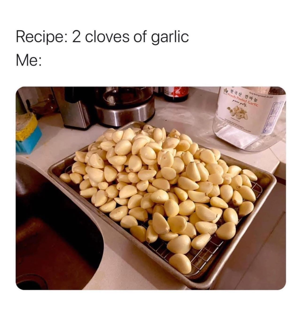 When a Recipe Calls for Two Cloves of Garlic - Funny on Aviaclip