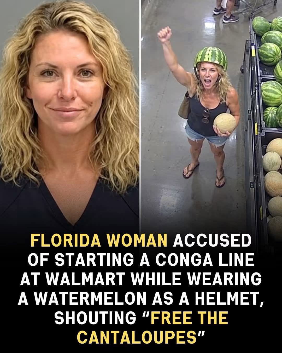 Viral Image Claims Florida Woman Caused Commotion at Walmart - Memes on Aviaclip