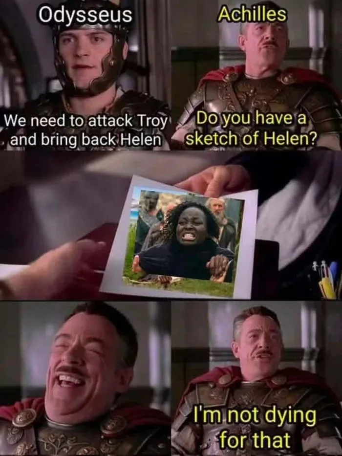 A Trojan War Meme Featuring J. Jonah Jameson - Memes on Aviaclip
