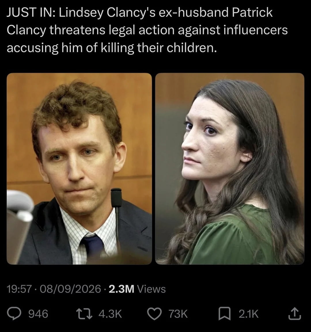 Patrick Clancy Threatens Legal Action Against Influencers Spreading False Accusations - Interesting on Aviaclip