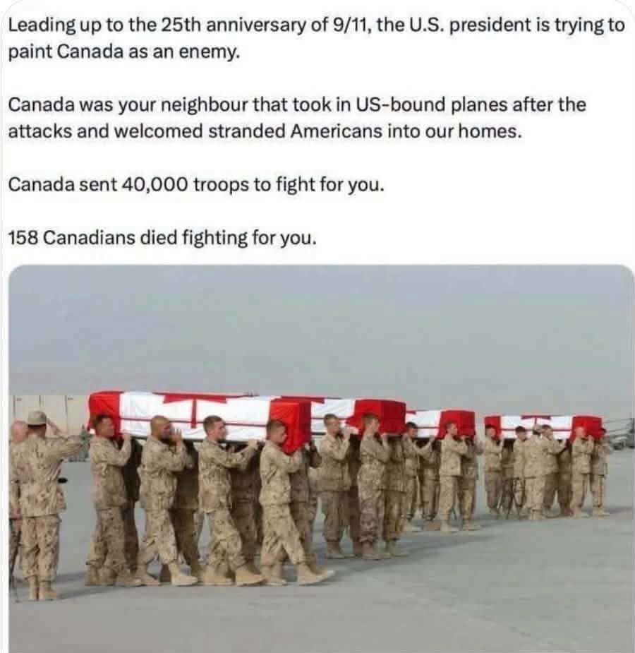 Reflecting on Canada's Historical Support for the U.S. Following 9/11 - Interesting on Aviaclip