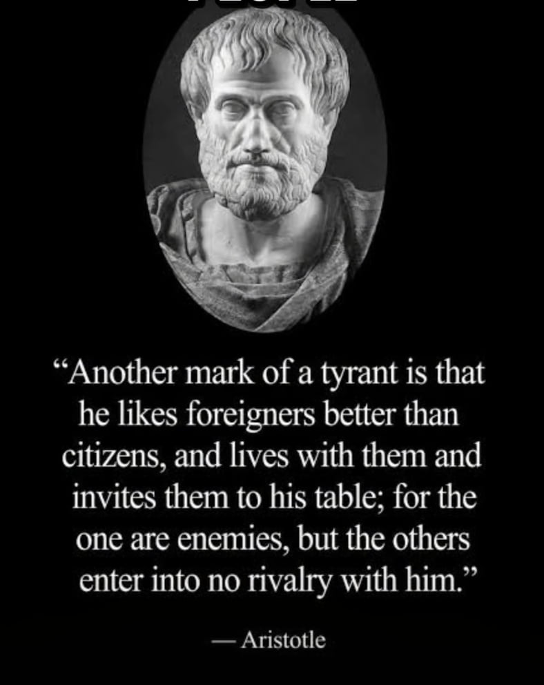 Aristotle on the Characteristics of Tyrannical Leadership