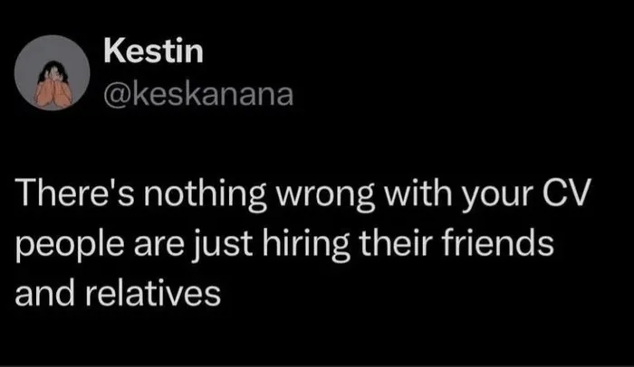 A blunt take on why your job applications might be getting ignored