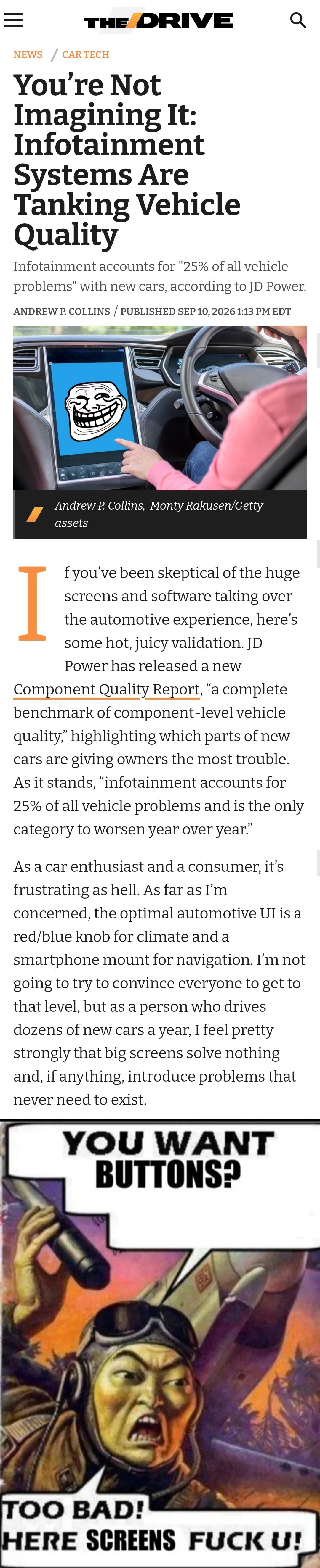 Why Modern Infotainment Systems Are Declining in Vehicle Quality