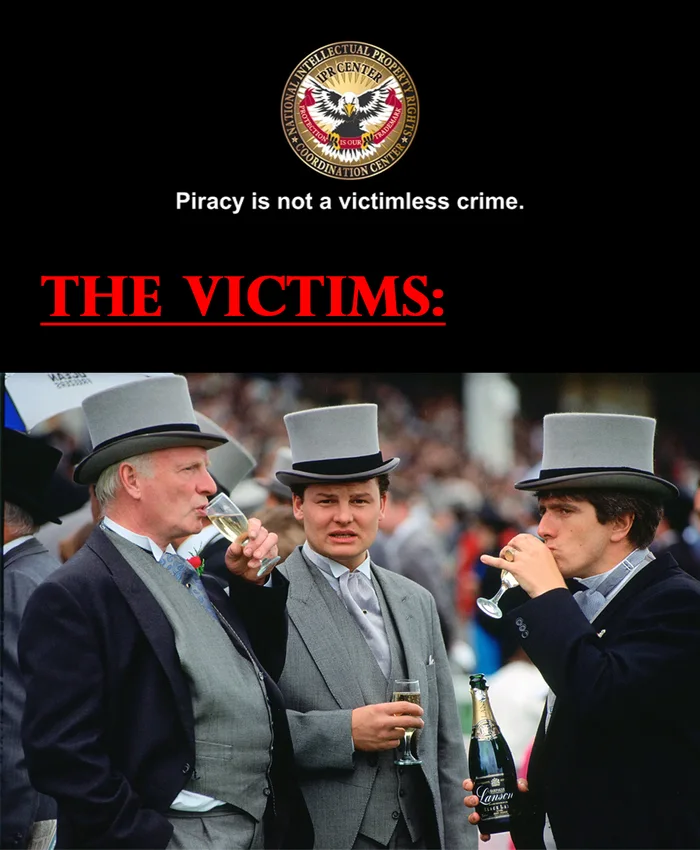 A Satirical Take on Anti-Piracy Messaging