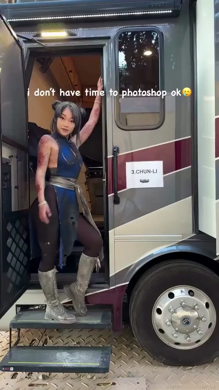 Callina Liang Shares Behind-the-Scenes Look at Chun-Li Costume