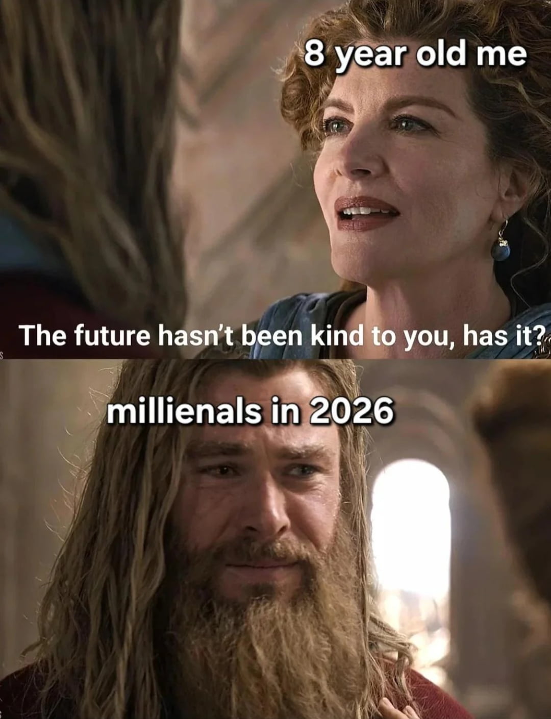 A Humorous Take on Aging and Expectations - Memes on Aviaclip