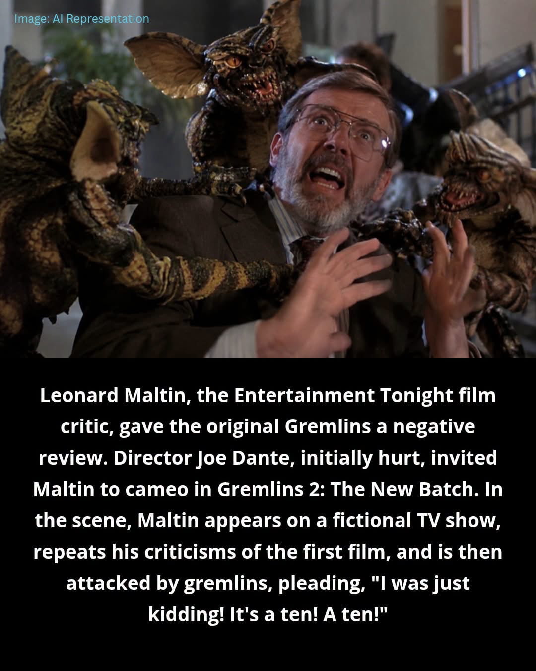 How Director Joe Dante Got Revenge on Film Critic Leonard Maltin - Interesting on Aviaclip