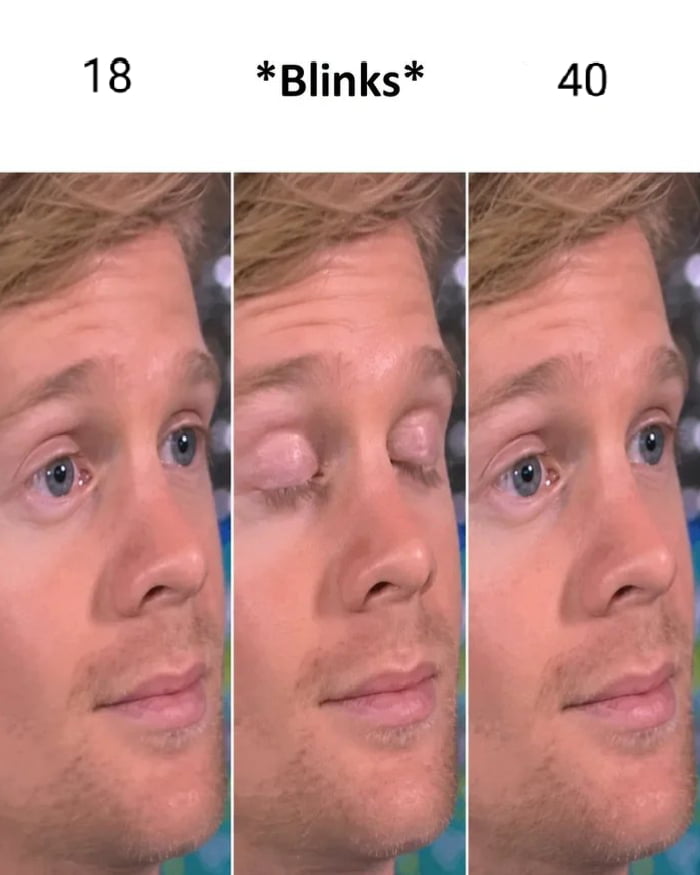 The Blink That Bridges Two Decades - Memes on Aviaclip