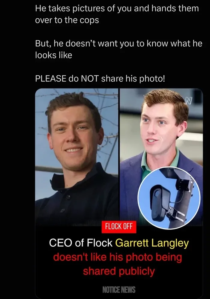 Flock Safety CEO Garrett Langley Faces Public Scrutiny Over Surveillance Technology - Interesting on Aviaclip