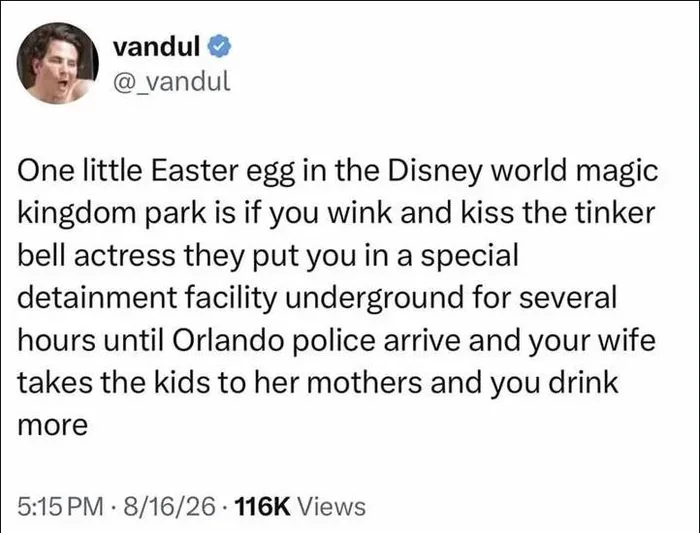 A Humorous Take on Disney World 'Easter Eggs'