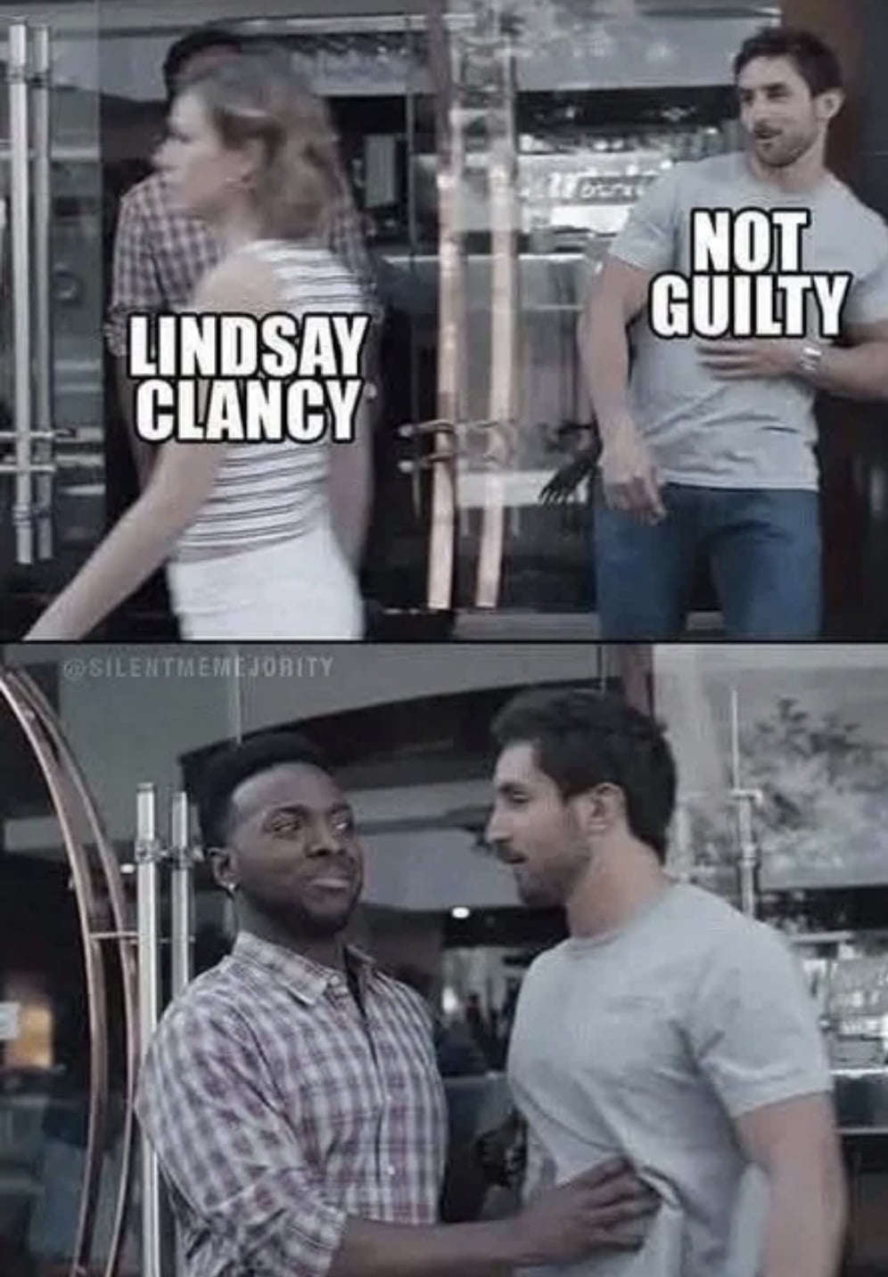 Distracted Boyfriend Meme Used to Comment on Legal Controversy - Memes on Aviaclip