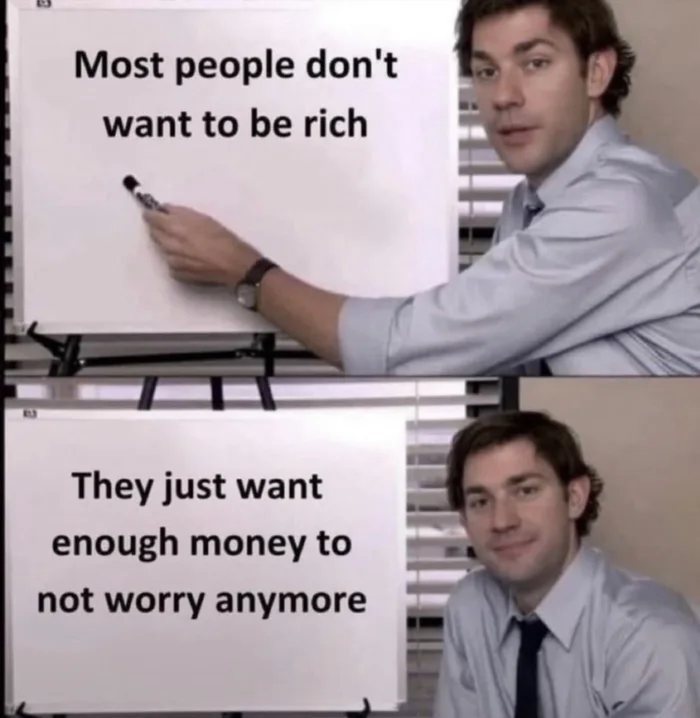 The Difference Between Being Rich and Being Worry-Free