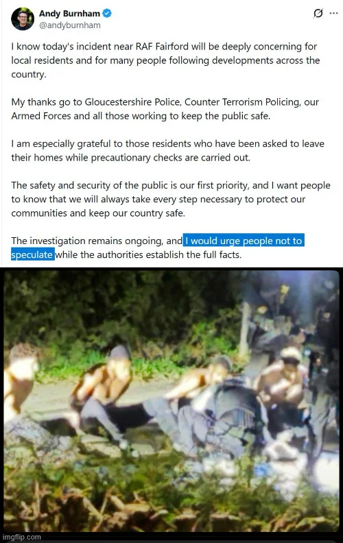 Official Statement Follows Security Incident Near RAF Fairford - Interesting on Aviaclip