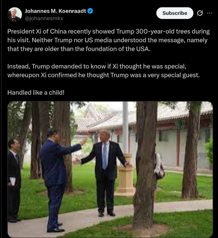 A Diplomatic Exchange Between Xi Jinping and Donald Trump - Interesting on Aviaclip