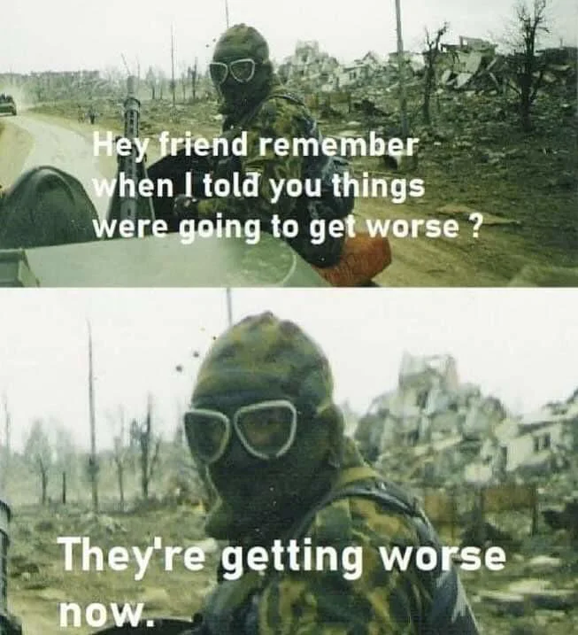 A Grim Outlook on the Future