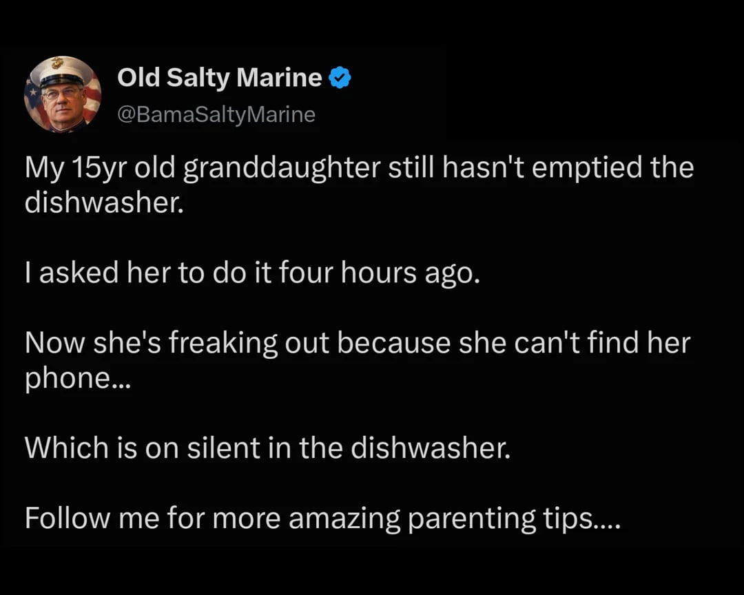 A Grandfather's Creative Solution to Unfinished Chores - Funny on Aviaclip