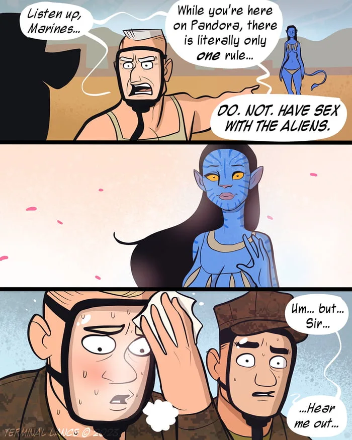 Terminal Lance Comic: The Hardest Rule for Marines on Pandora
