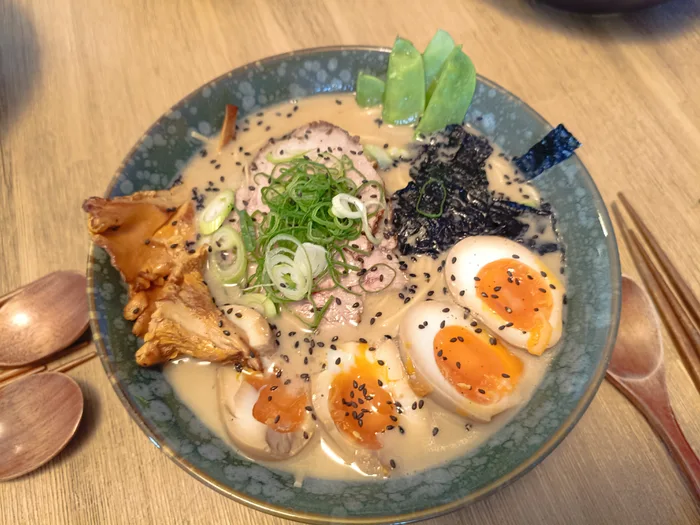 A Masterclass in Patience: Homemade Tonkotsu Miso Goma Ramen - Interesting on Aviaclip