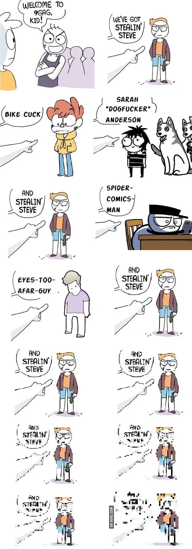 A Satirical Look at Recurring Internet Comic Tropes - Memes on Aviaclip