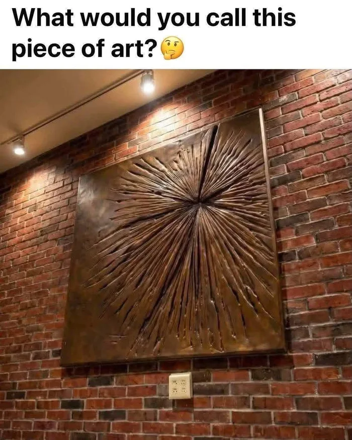 An Unconventional Wall Art Piece Sparks Online Debate