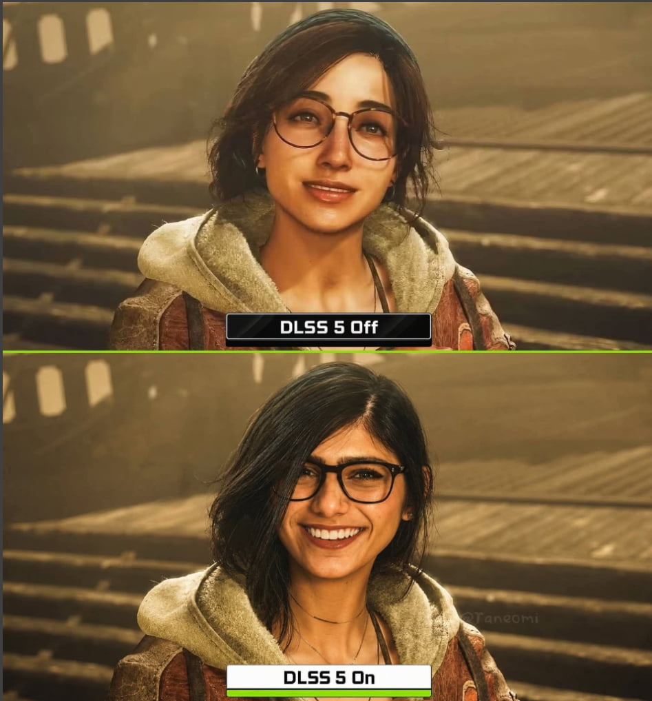 A Humorous Take on DLSS Upscaling Technology