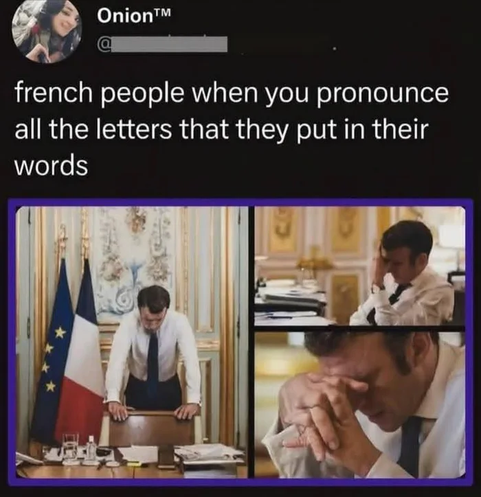 The French Reaction to Pronouncing Every Letter in a Word