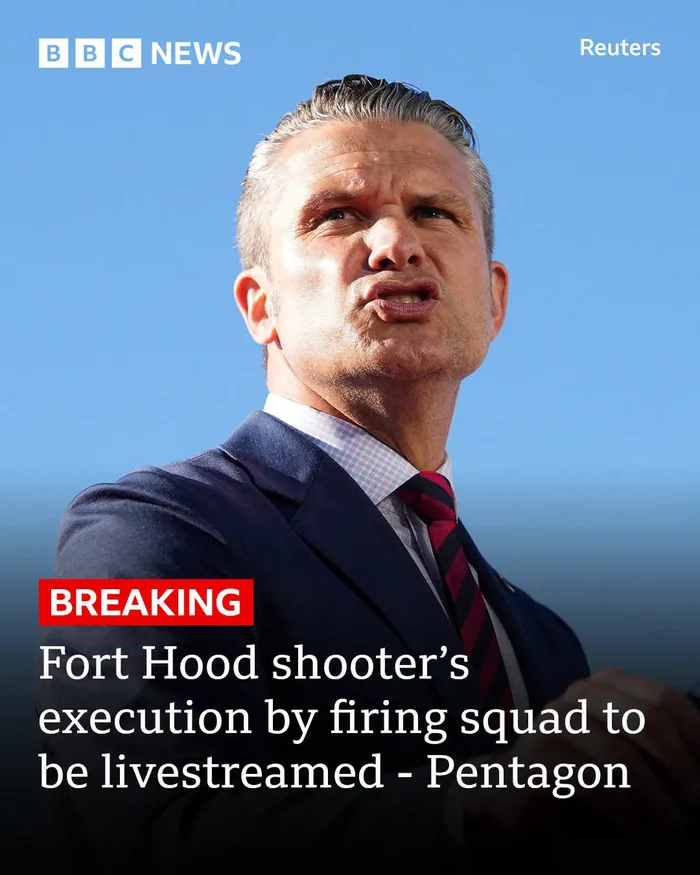 Pentagon Announces Plans to Livestream Execution of Fort Hood Shooter - Interesting on Aviaclip