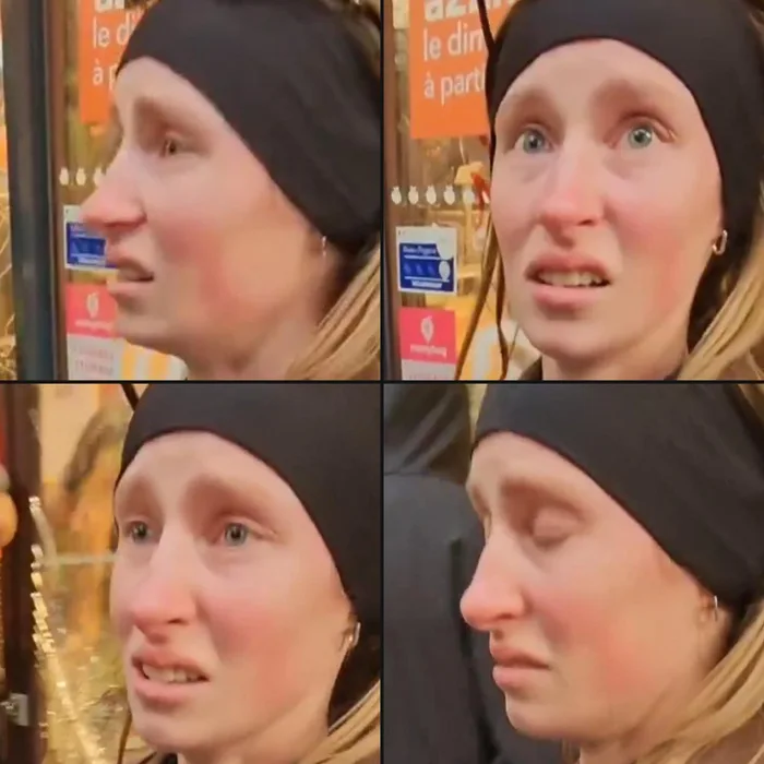 Woman Expresses Distress During Confrontation in Public Setting - WTF on Aviaclip