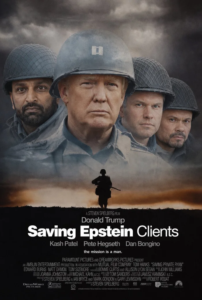 Satirical Movie Poster Parodies Saving Private Ryan