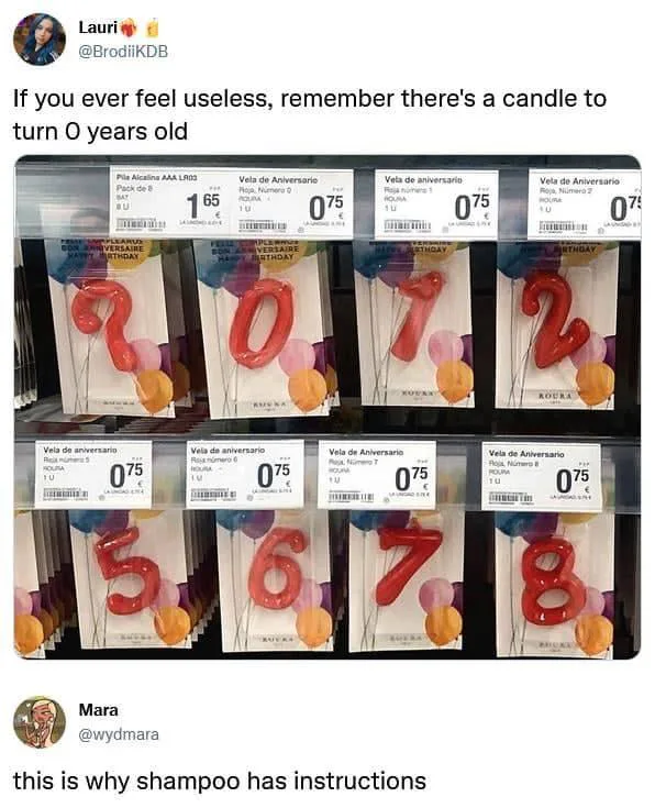 The Mystery of the Zero-Year-Old Birthday Candle - Funny on Aviaclip