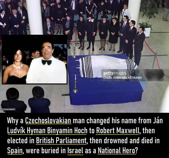 The Complex Life and Burial of Media Mogul Robert Maxwell