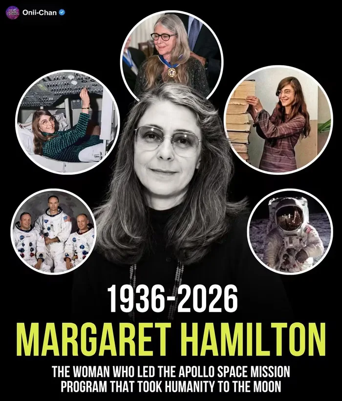 Remembering Margaret Hamilton: The Software Pioneer Behind the Apollo Moon Missions - Interesting on Aviaclip