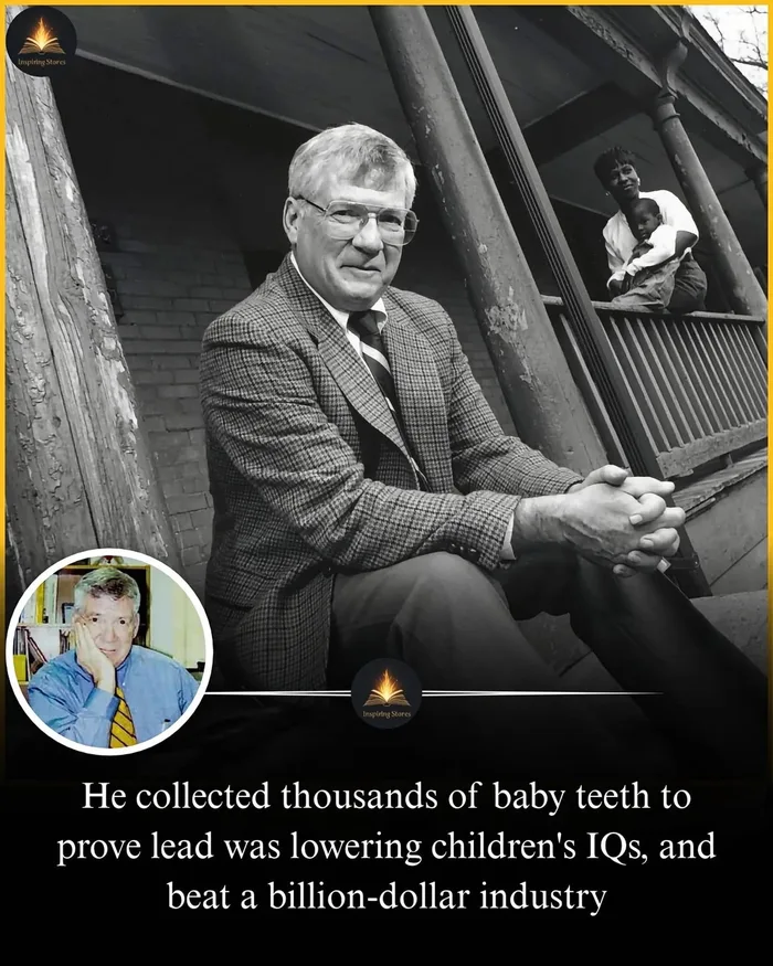 This is how you do science. You don't just say things without evidence like Kennedy does. His name is Herbert Needleman.