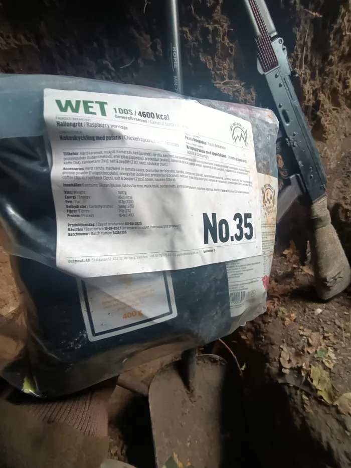 Soldier in Ukraine Shares Appreciation for Swedish MRE Rations - Interesting on Aviaclip