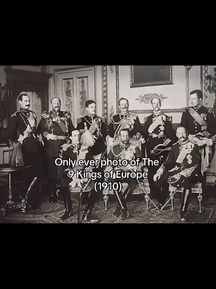 The 1910 Gathering of Nine European Monarchs - Interesting on Aviaclip