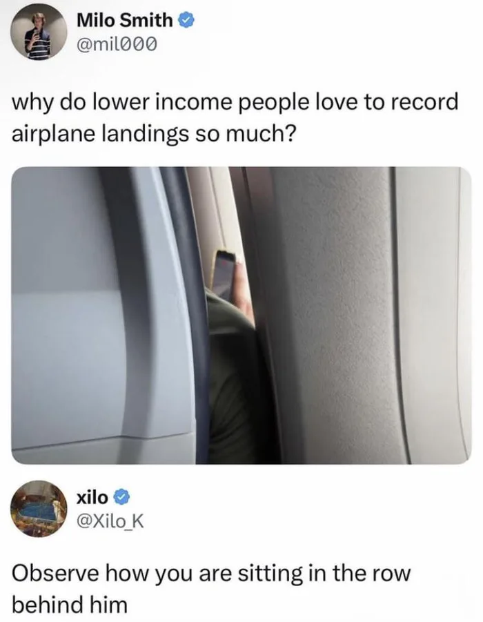 Social Media User Criticized for Airplane Recording Comment