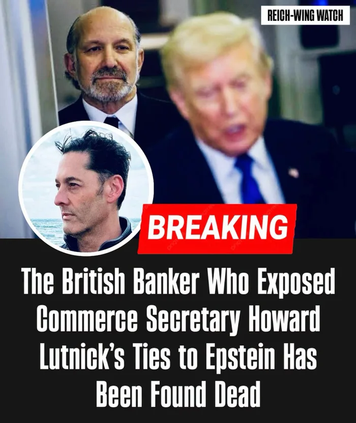 Viral Graphic Claims Death of Banker Linked to Howard Lutnick and Jeffrey Epstein - WTF on Aviaclip