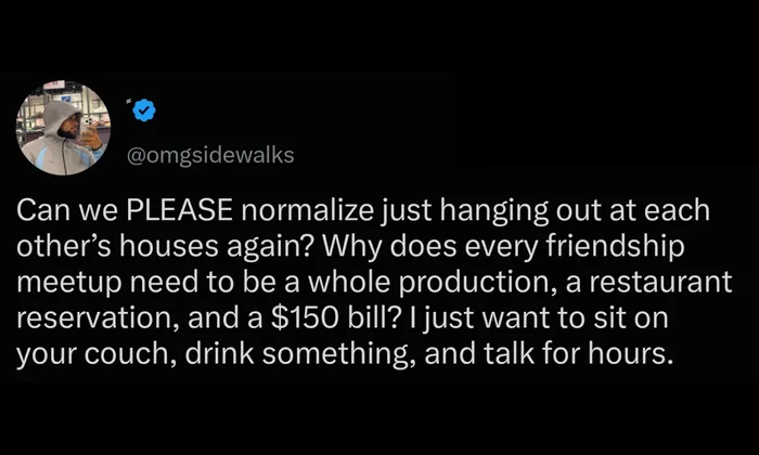 Bring back the low effort hangouts