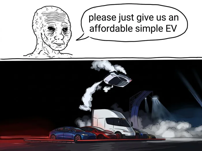 The Disconnect Between Consumer Demand and Modern EV Design - Memes on Aviaclip