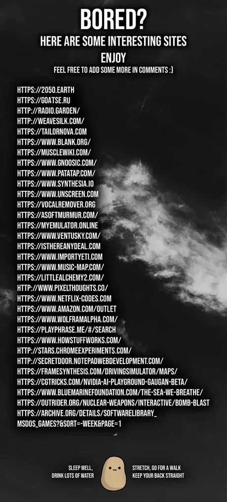 A Curated List of Websites to Explore When You Are Bored - Interesting on Aviaclip