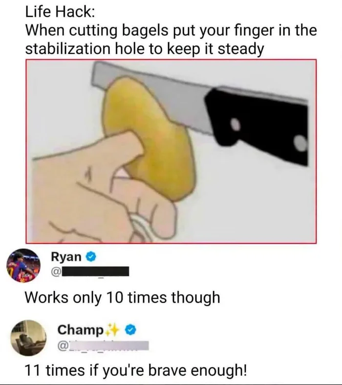Definitely do not try this at home